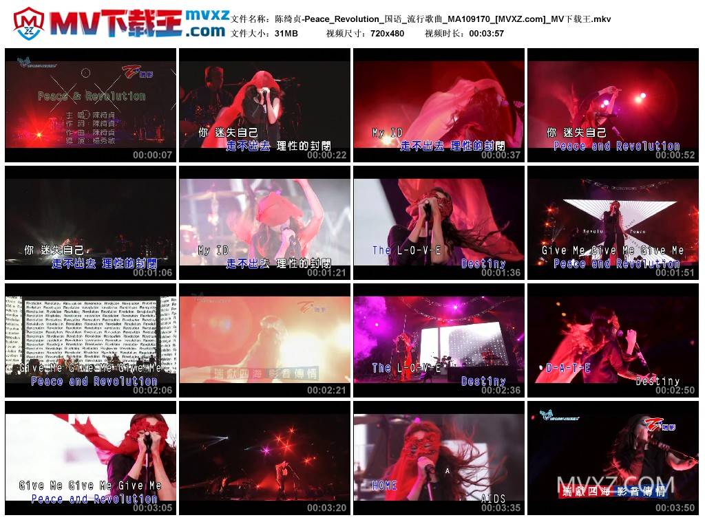 陈绮贞-Peace_Revolution_国语_流行歌曲_MA109170